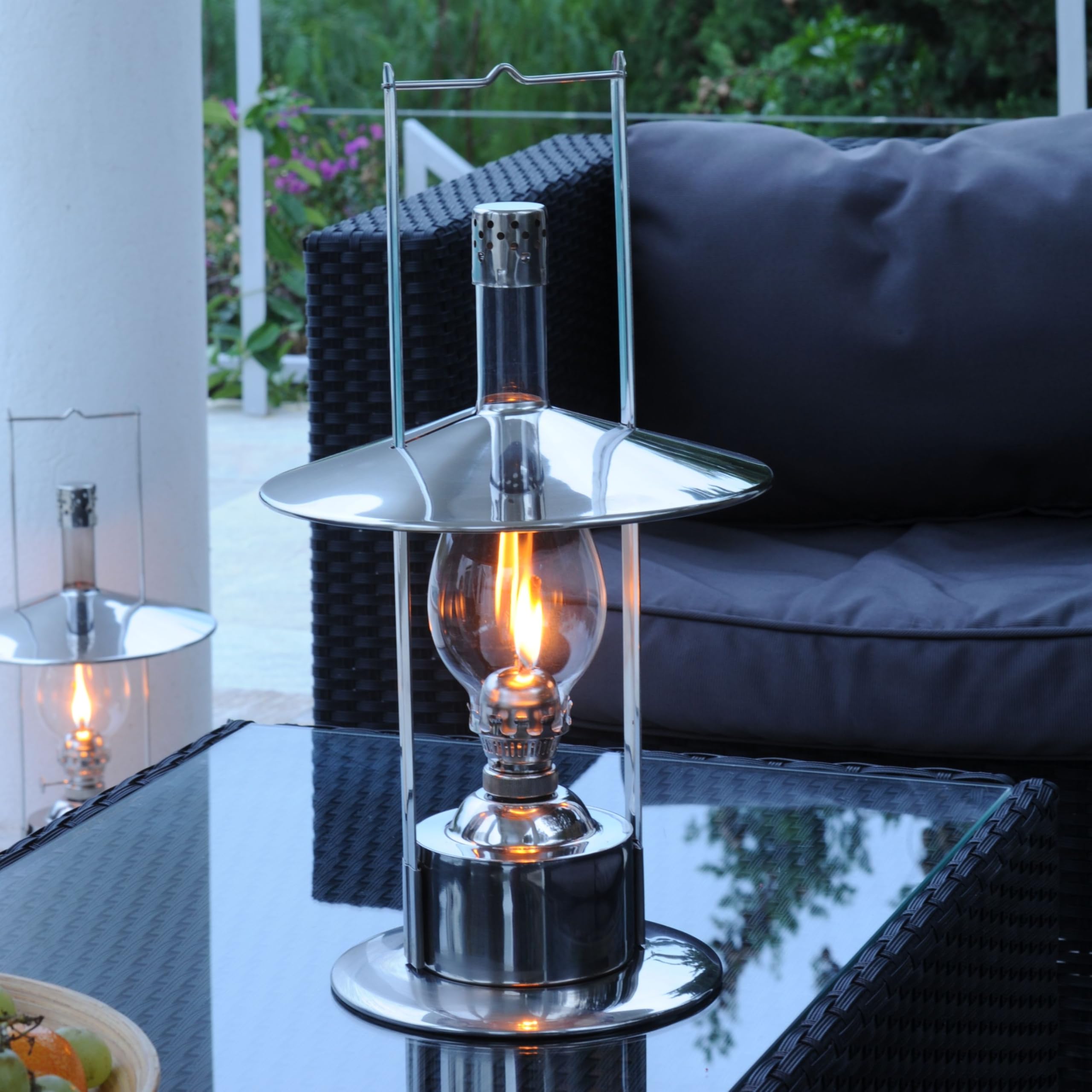 HORECA CANDLES Huile de Lampe Bio à la Citronnelle – 3x1L – pour Lampes à Huile, Torches de Jardin & Lanternes – Parfum Naturel & Longue Durée