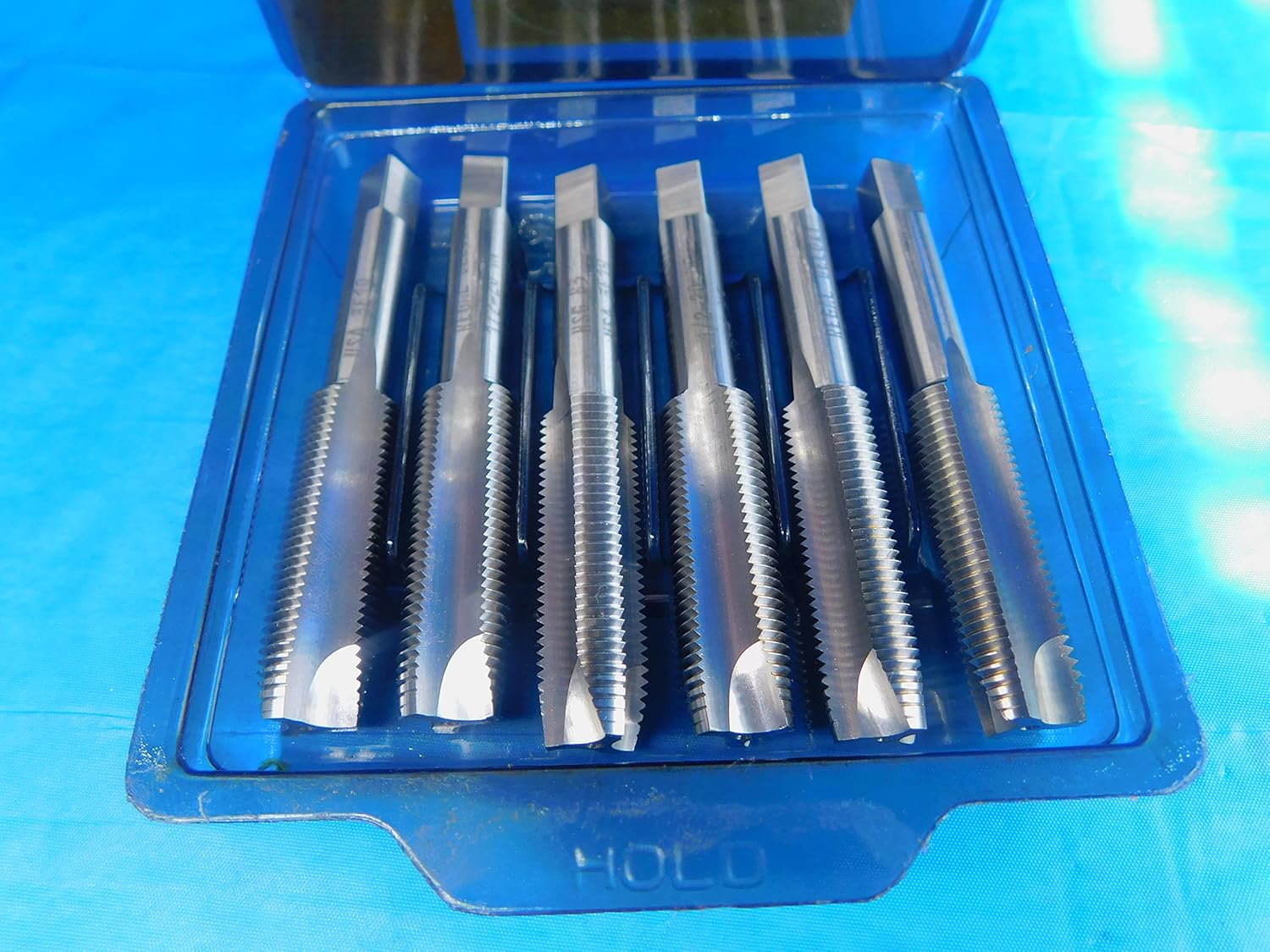 6pc New Regal-Beloit 1/2 20 NF H3 HSG Spiral Point Plug TAP 3 Straight Flute USA - AR6736RDT