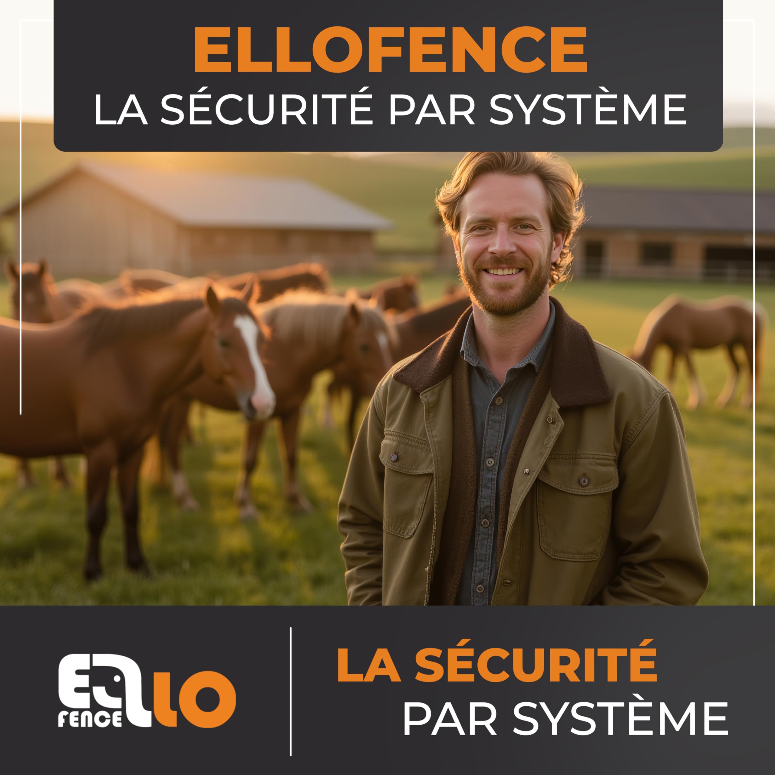 Kit de mise à la terre pour clôture électrique - Piquet de terre robuste en acier inoxydable avec accessoires - Piquet de terre avec câble de terre & raccord - Set mise à la terre