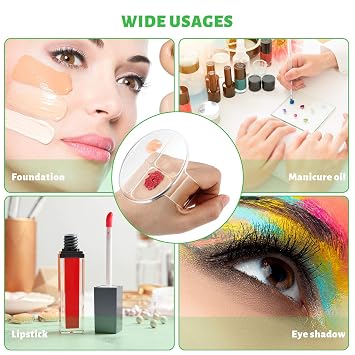 2 Pcs Makeup Mixing Palette, Foundation Palette, Hand-held Spatula Tool