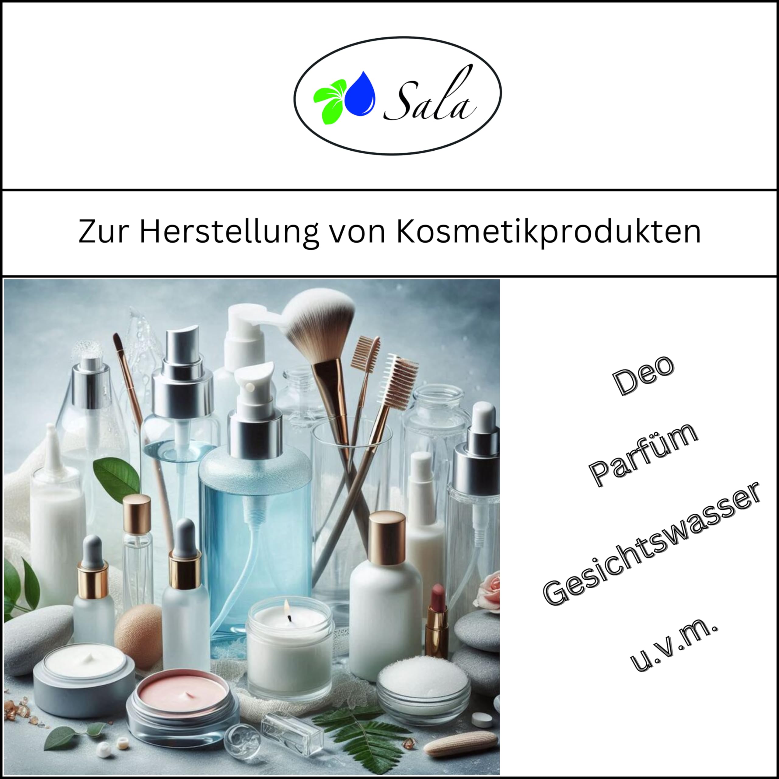 Sala Acqua base cosmetica 96% alcool 1 litro 1000 ml