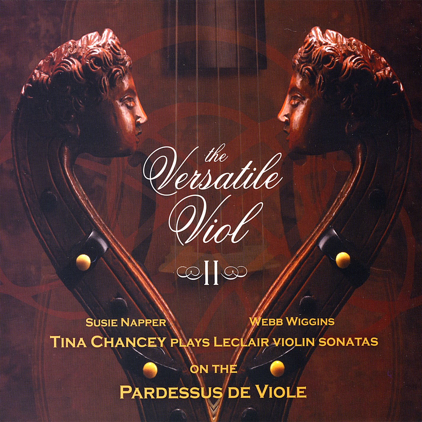 Leclair Violin Sonatas on Pardessus de Viole [Audio CD] Tina Chancey & Wiggins and Napper