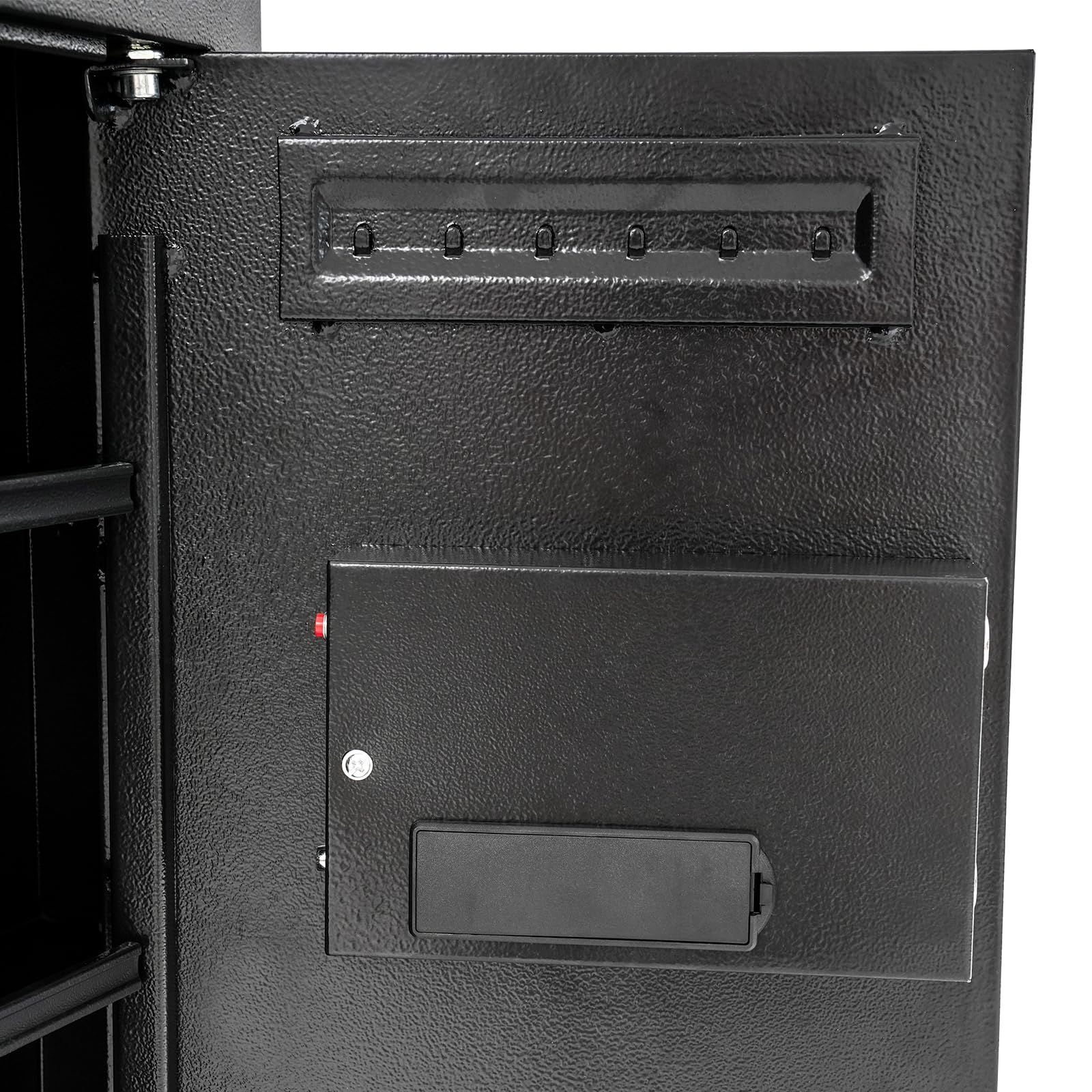 Cassaforte da parete alta 80 cm, cassaforte nascosta nel muro con divisorio staccabile, resistente cassaforte da parete con serratura a combinazione per soldi, passaporti, gioielli, documenti (80 cm