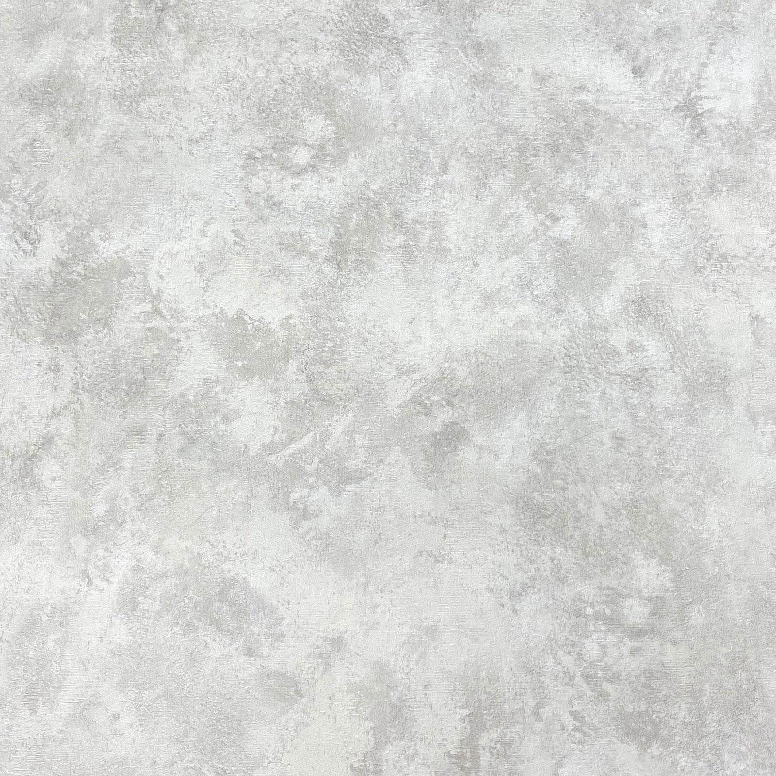 World of Wallpaper Luxe Collection Concrete Luxury Wallpaper - Heavyweight Vinyl - Modern for Living Room & Bedroom - Greige/Silver