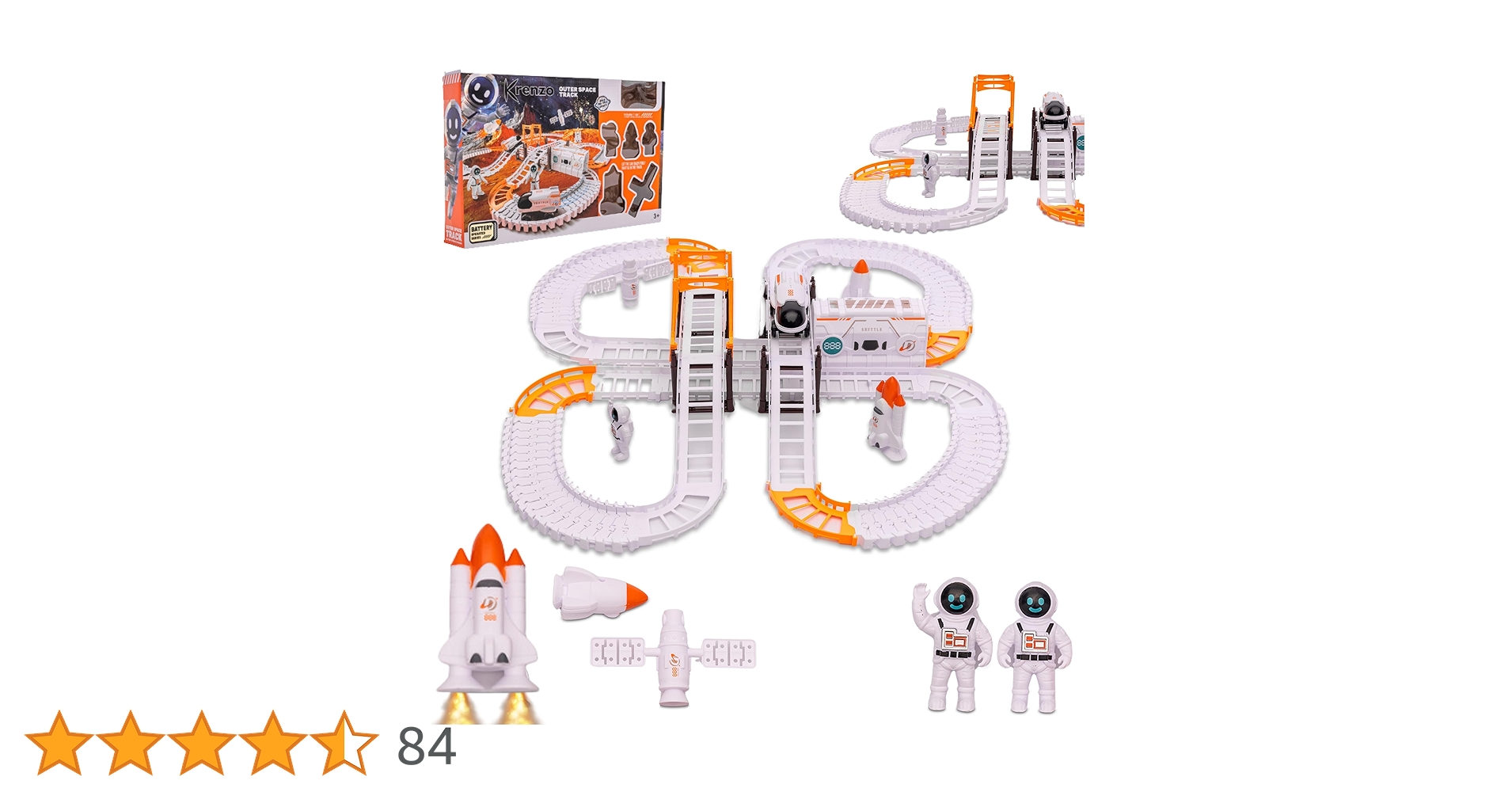 その他 kiditec + space races SET 1404/m-line Space Race Track for Kids: Ultimate Space Toys for