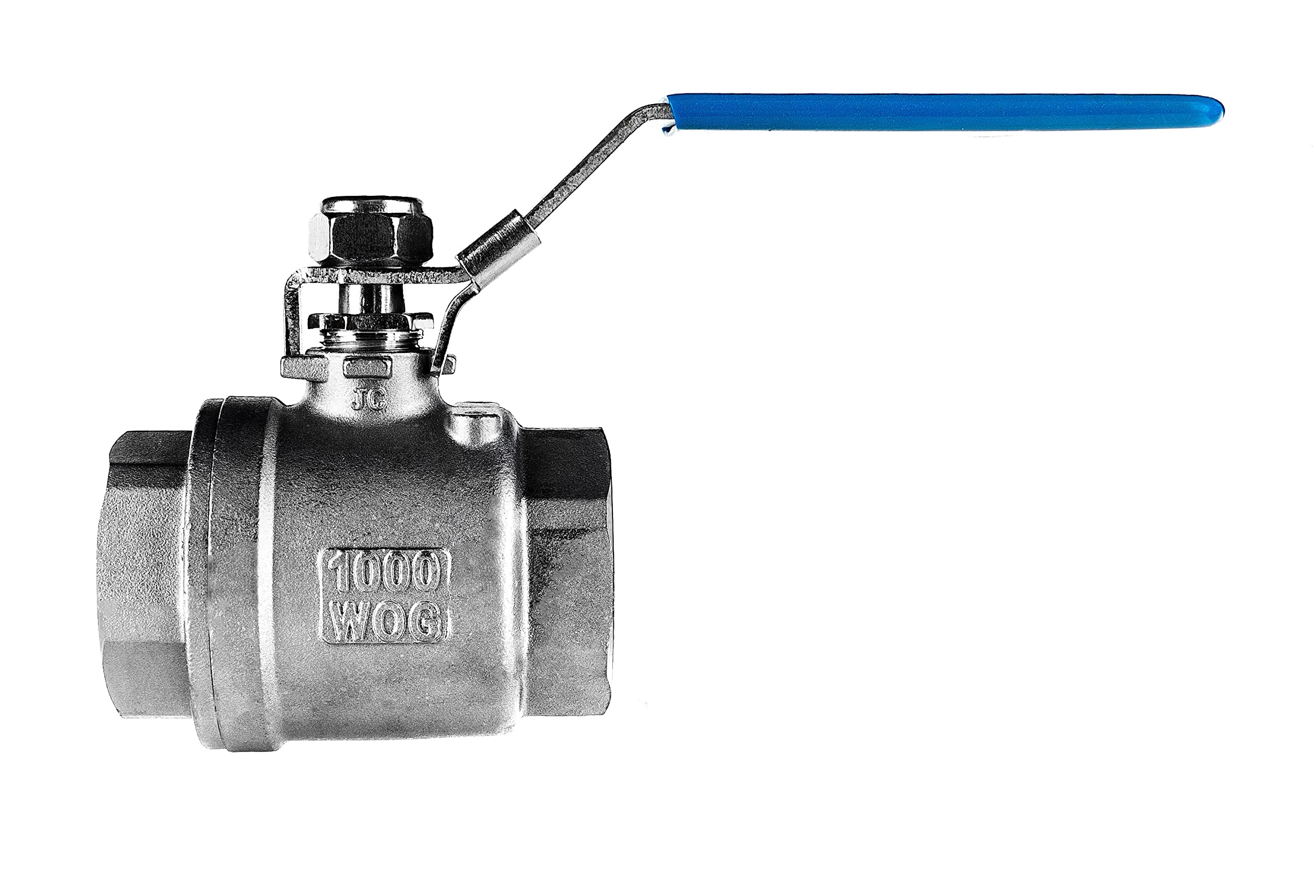 FSA Valvola a sfera in acciaio inox 316 da 1 1/4" a 2 pezzi 2-vie