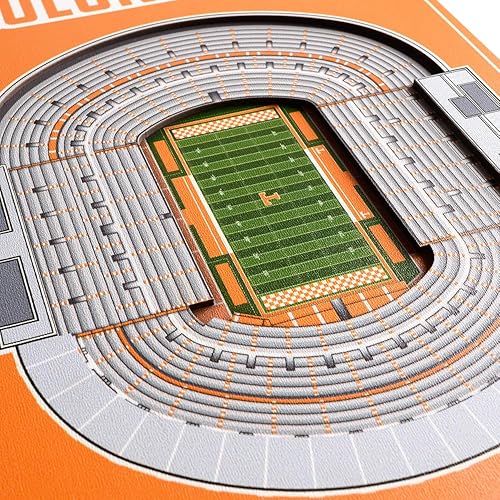 Miniatura 31 de YouTheFan NCAA 3D StadiumView 8x32 Banner