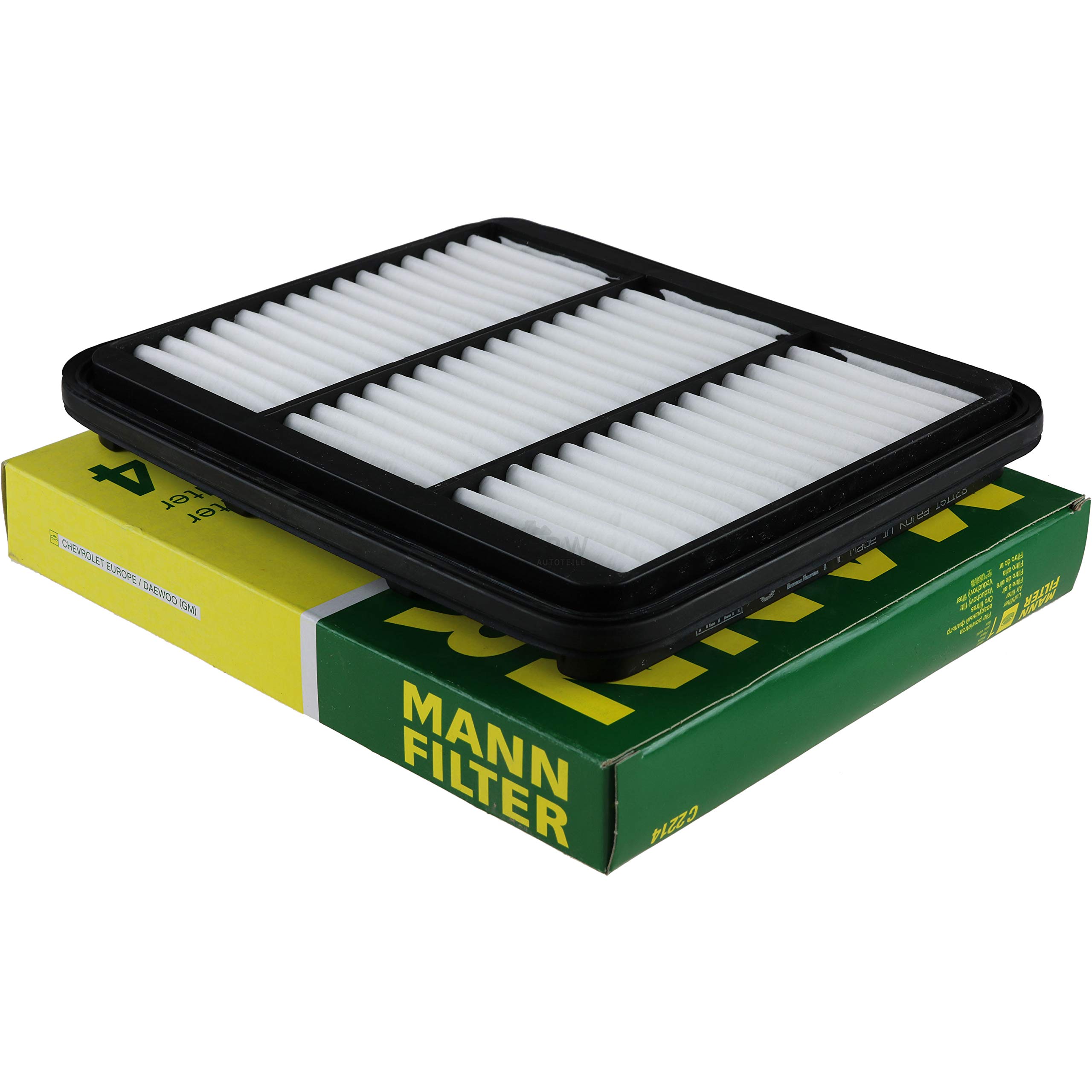 Paquete de inspección Kit de mantenimiento de filtros con filtro de aceite W 67/2, filtro de aire C 2214, filtro de combustible WK 55/3, filtro de habitáculo CU 2012, tornillo de cierre