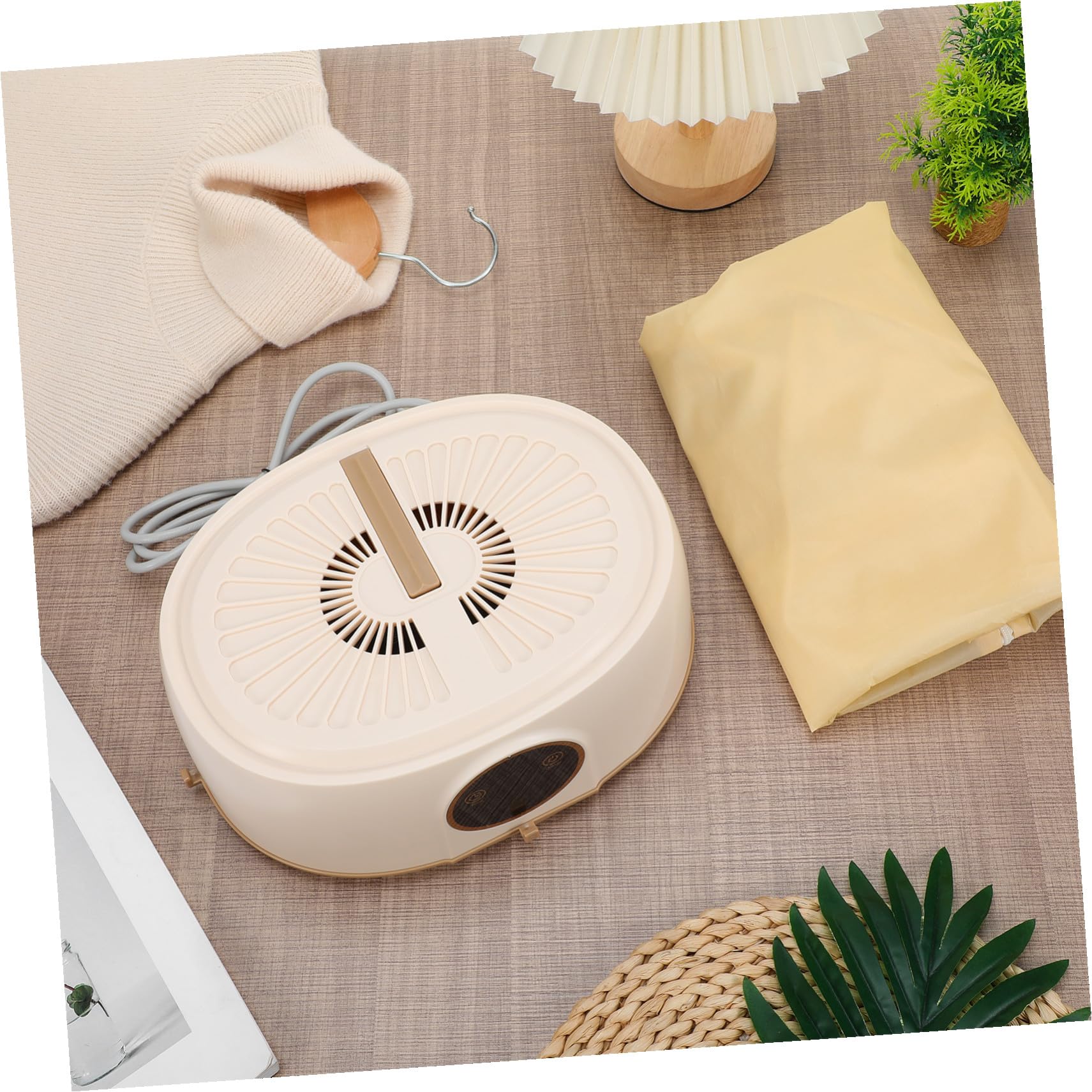 POPETPOP Sèche-linge Portable Électrique pour Appartements et Camping-cars Séchoir à Linge Pliable et Suspendu Léger et Compact avec Prise Européenne