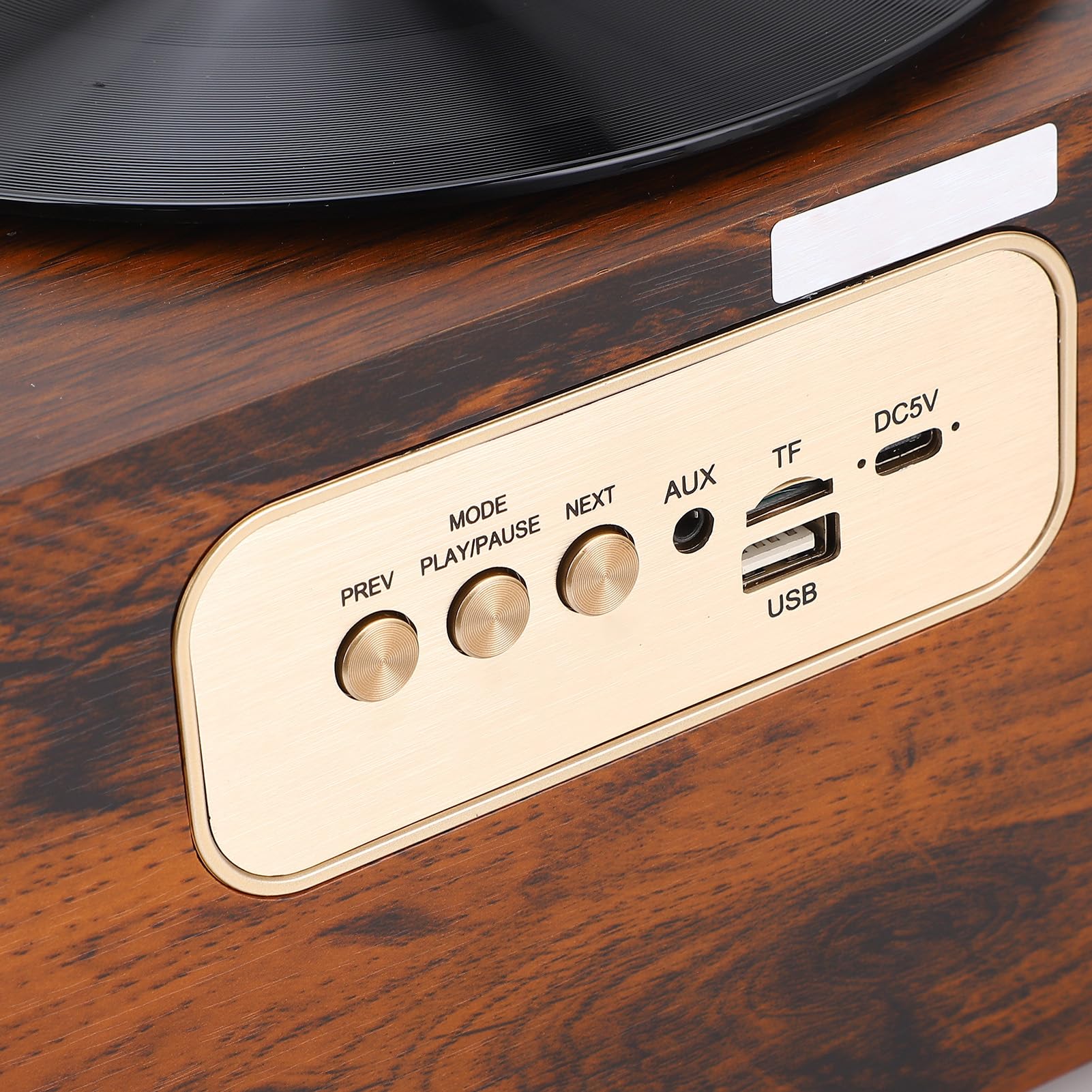 Retro Głośnik Bluetooth Drewniany Przenośny Głośnik w Stylu
