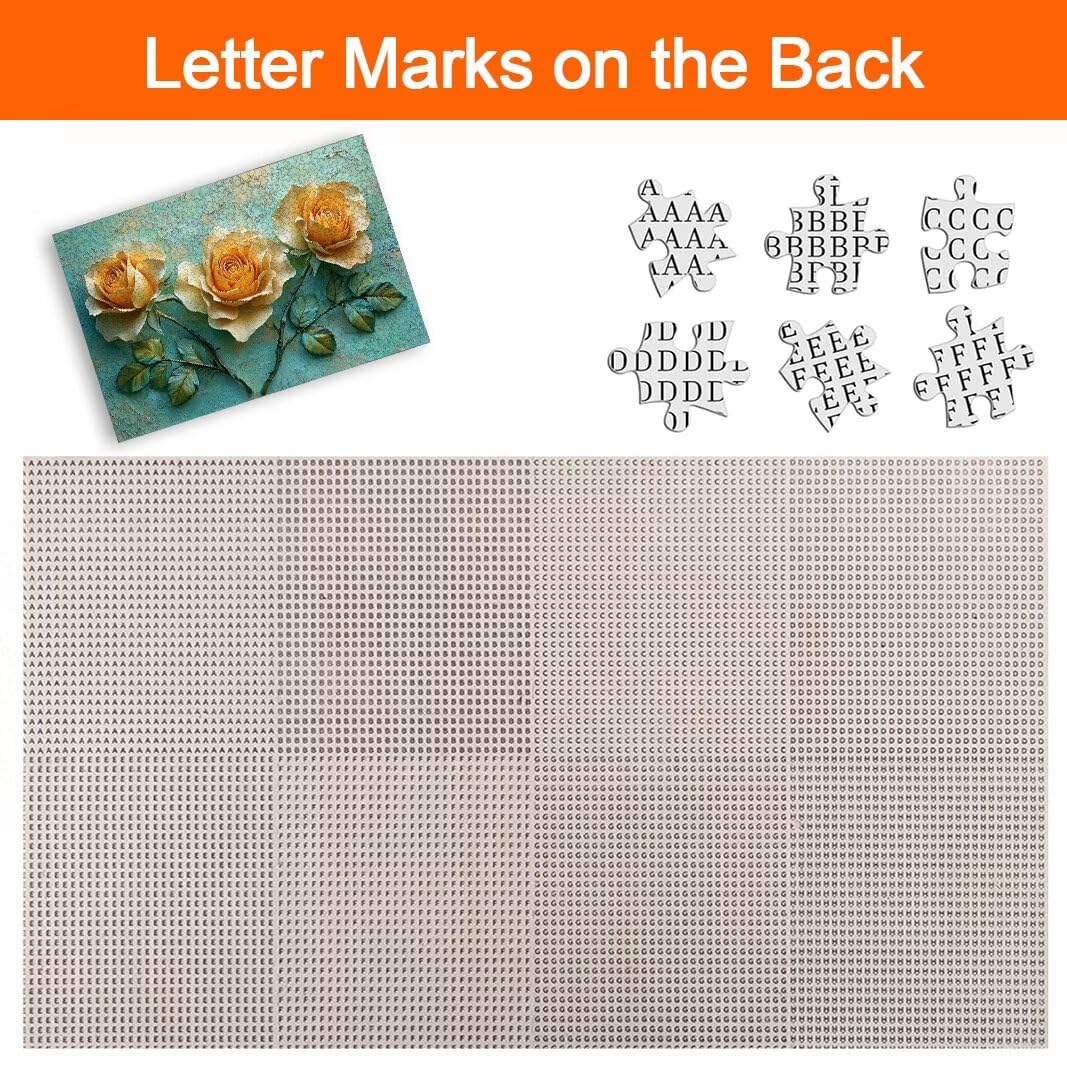 Puzzle Rosa, Puzzle 1000 Piezas, Rompecabezas, Regalo Mujer, Decor -8502