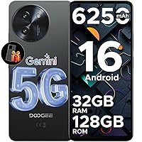 DOOGEE Note 59 Smartphone 5G Android 16 Gemini AI, 32GB+128GB/2TB TF Telefono