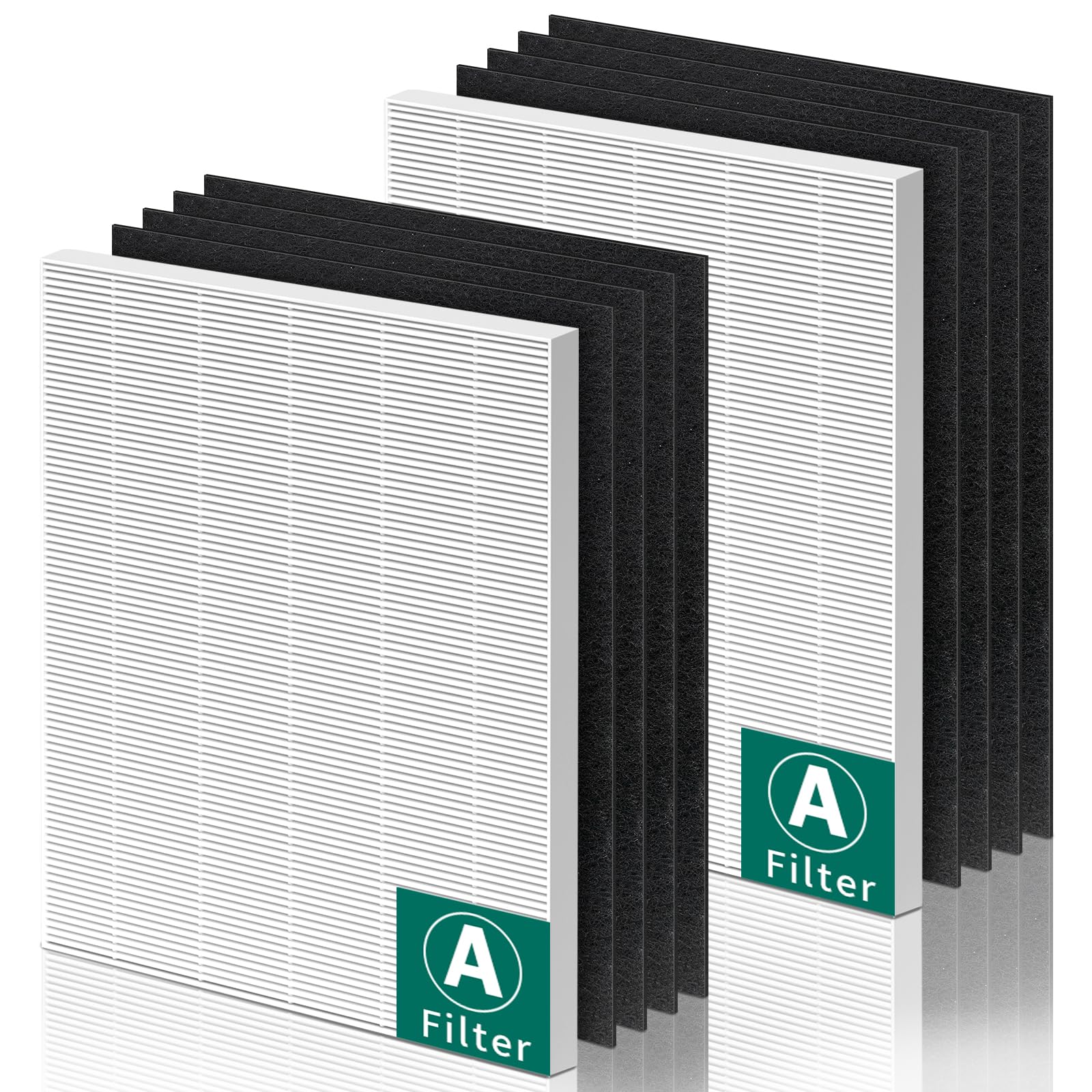 Photo 1 of XBGG 115115 HEPA Replacement Filter A for Winix Plasmawave Air Purifier C535 AM90 5300 6300 5300-2 6300-2 9800, 2 True HEPA + 8 Pre-Filters