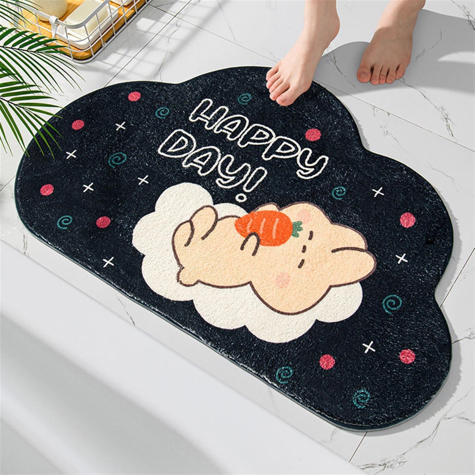 Alfombra lavable antideslizante, alfombra con forma, alfombra de imitación de cachemira, alfombra de suelo para decoración de dormitorios, alfombras modernas para sala de estar