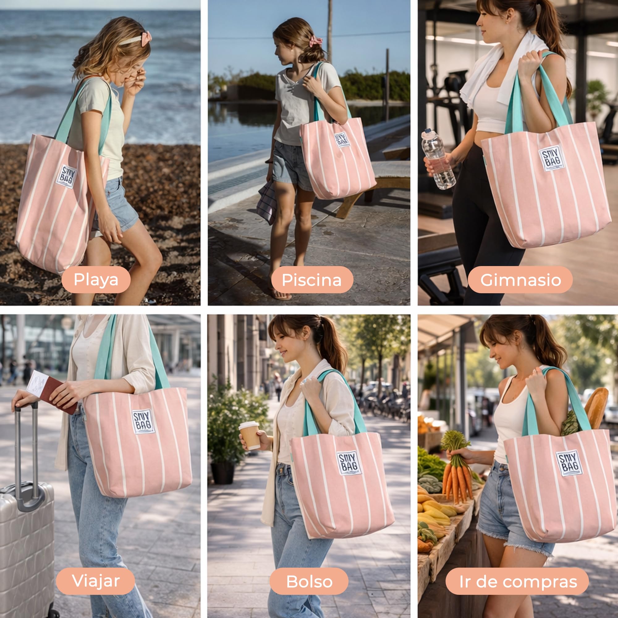 Ponette Bolsa Playa Mallorca Individual