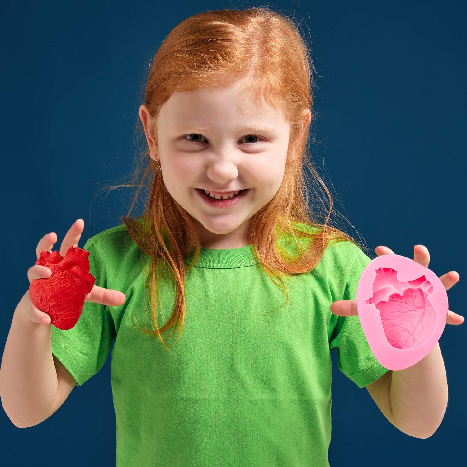 Moules De Silicone D'Halloween - Moule De Cœur 3D, Plateau De Cuisson