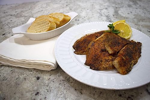 Miniatura 7 de Cajun Choice - Condimento ennegrecido de 10 onzas (paquete de 1)  Uso para asar o cocinar pescado, pollo, cerdo, bistec, verduras, hamburguesas,