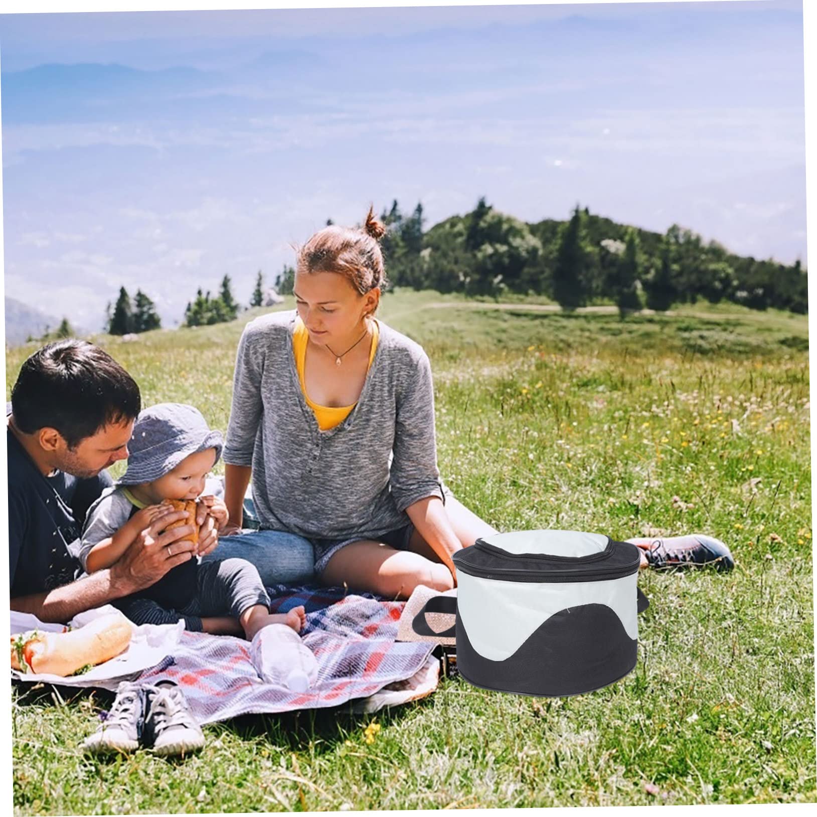 Lunchtaschen für Frauen Eisbeutel Isolier Lunchbox Bento Kasten Groß