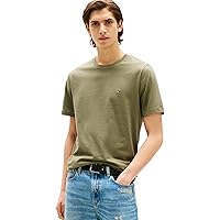 Tommy Hilfiger Ess Seasonal Reg Fit Solid Tee Mw0Mw39995, Maglietta a Maniche Corte