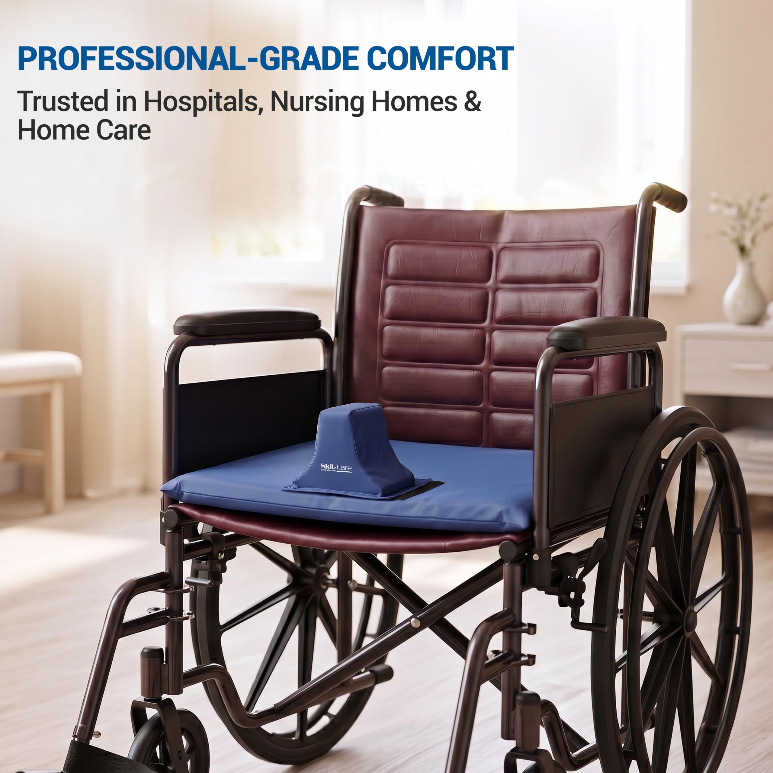 Amazon.com: Skil-Care EZ Transfer Pommel Cushion for Wheelchair