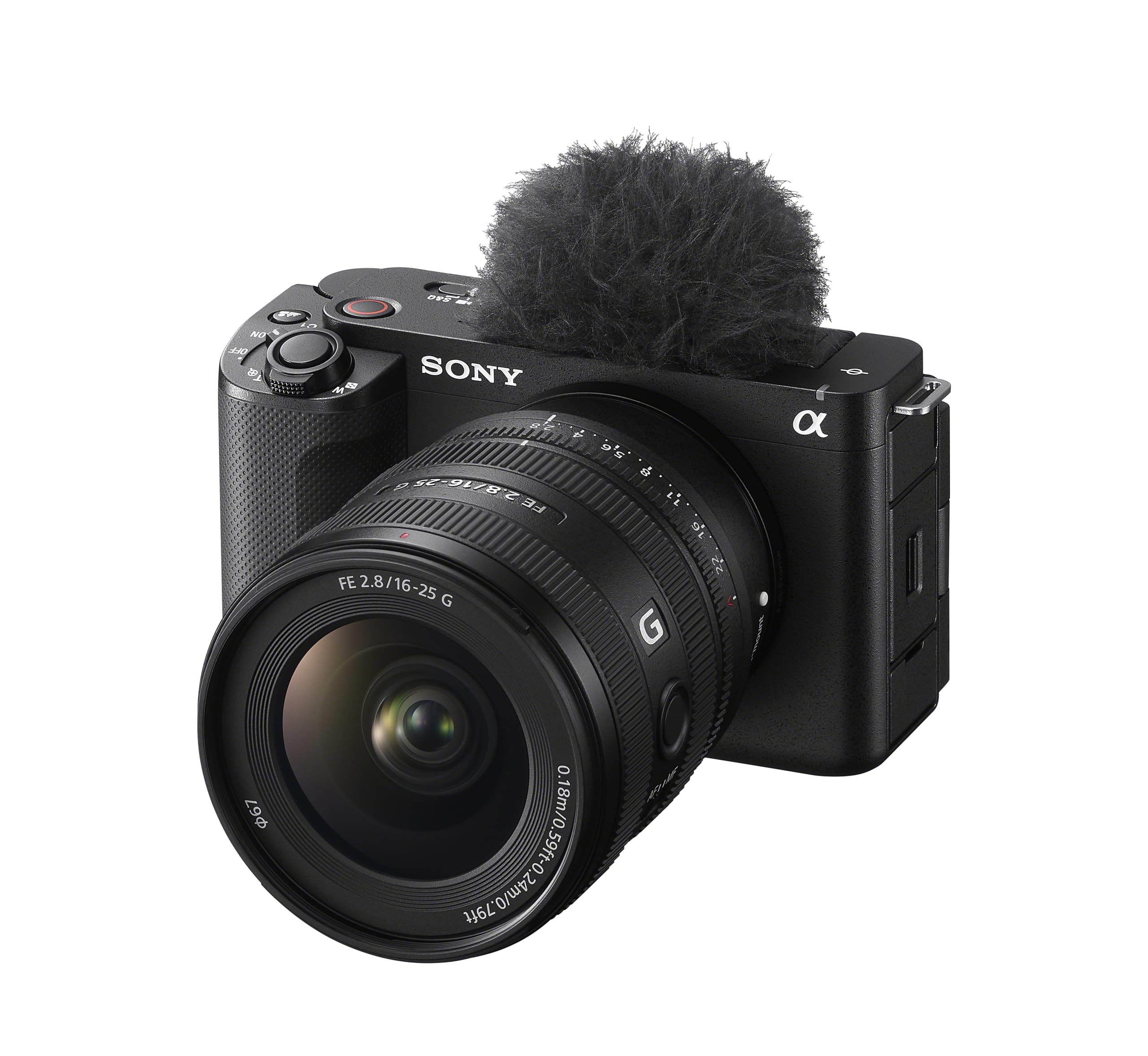 Sony FE 16-25 mm f/2.8 G | Grandangolo zoom full-frame (SEL1625G) compatibile con l'intera serie A7 e A6000 e ZV-E10, attacco E-mount