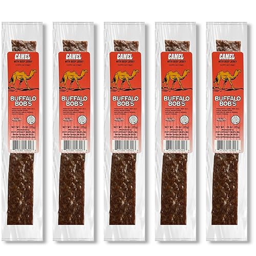 Buffalo Bob's Wild Game Camel Jerky Stick (20 unidades)