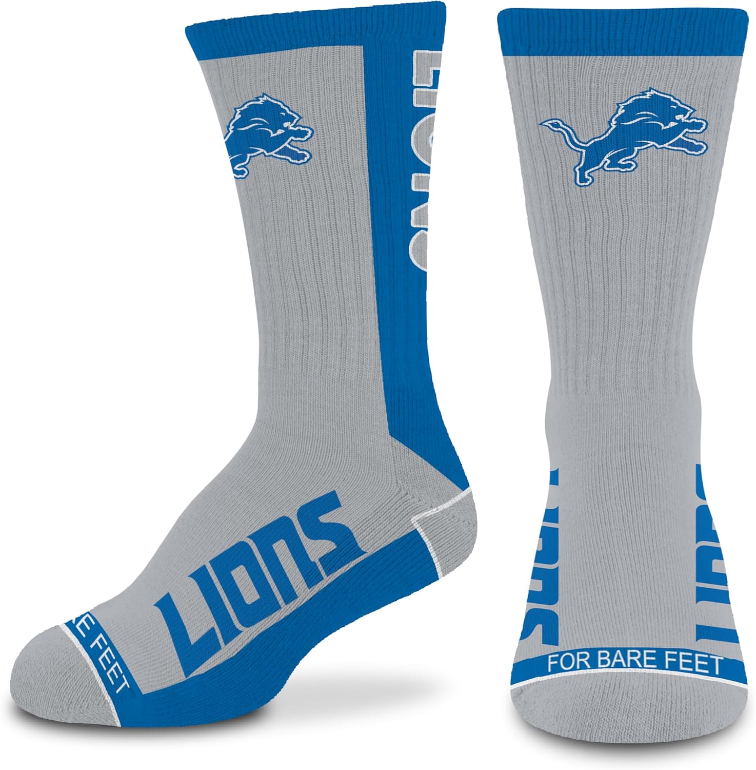 For Bare Feet - NFL MVP Classic Team Logo Youth Size Kids Crew Socks Approx. 4-8 years old