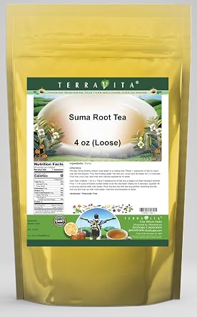 Suma Root Tea Loose 4 oz, ZIN 511520