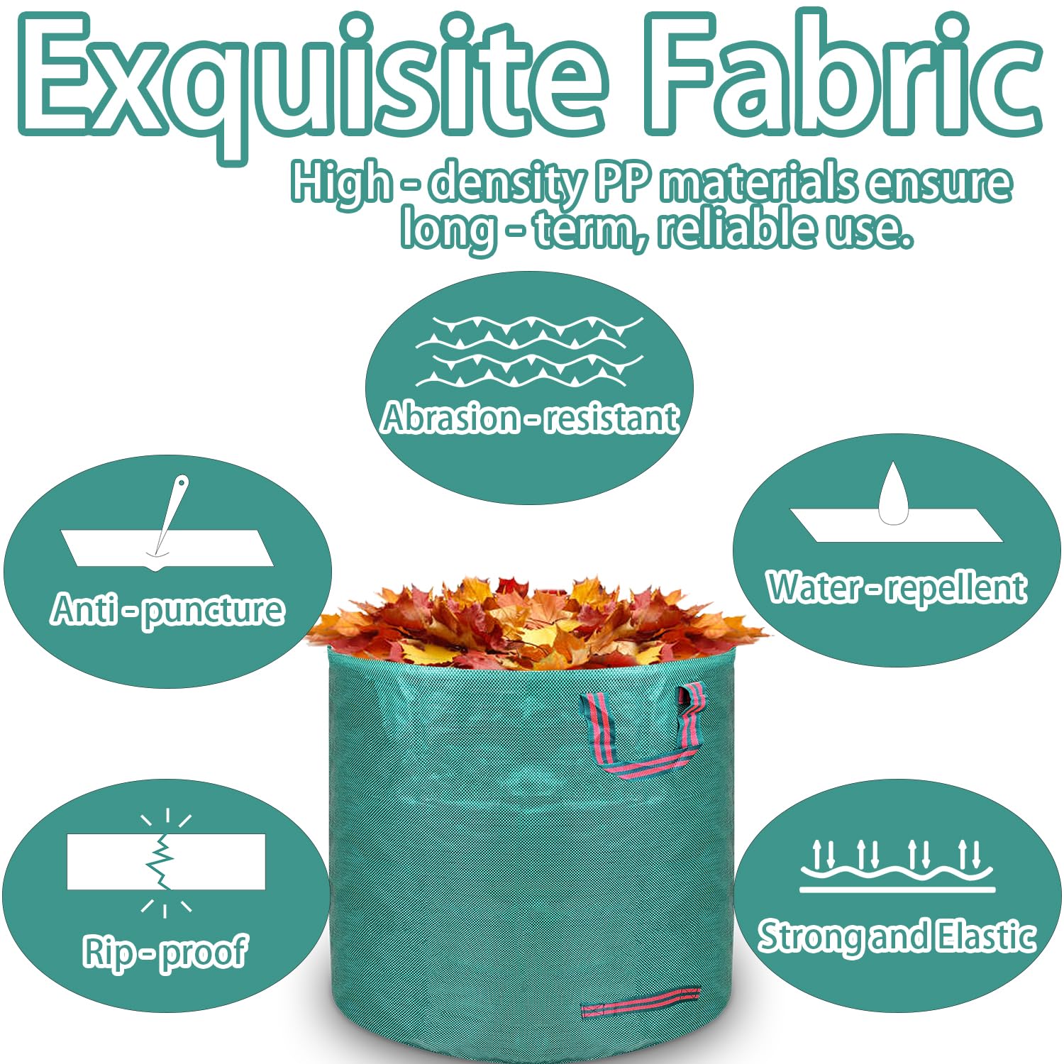 Bake Bags Ostrich Can Liners Garden Bags for Waste, Debris, Harvest Storage, Leaves, Home Lawn, Garden, Yard, Gardening, Farming Supplies, Puncture-Resistant Bag, Odor-Proof, 30