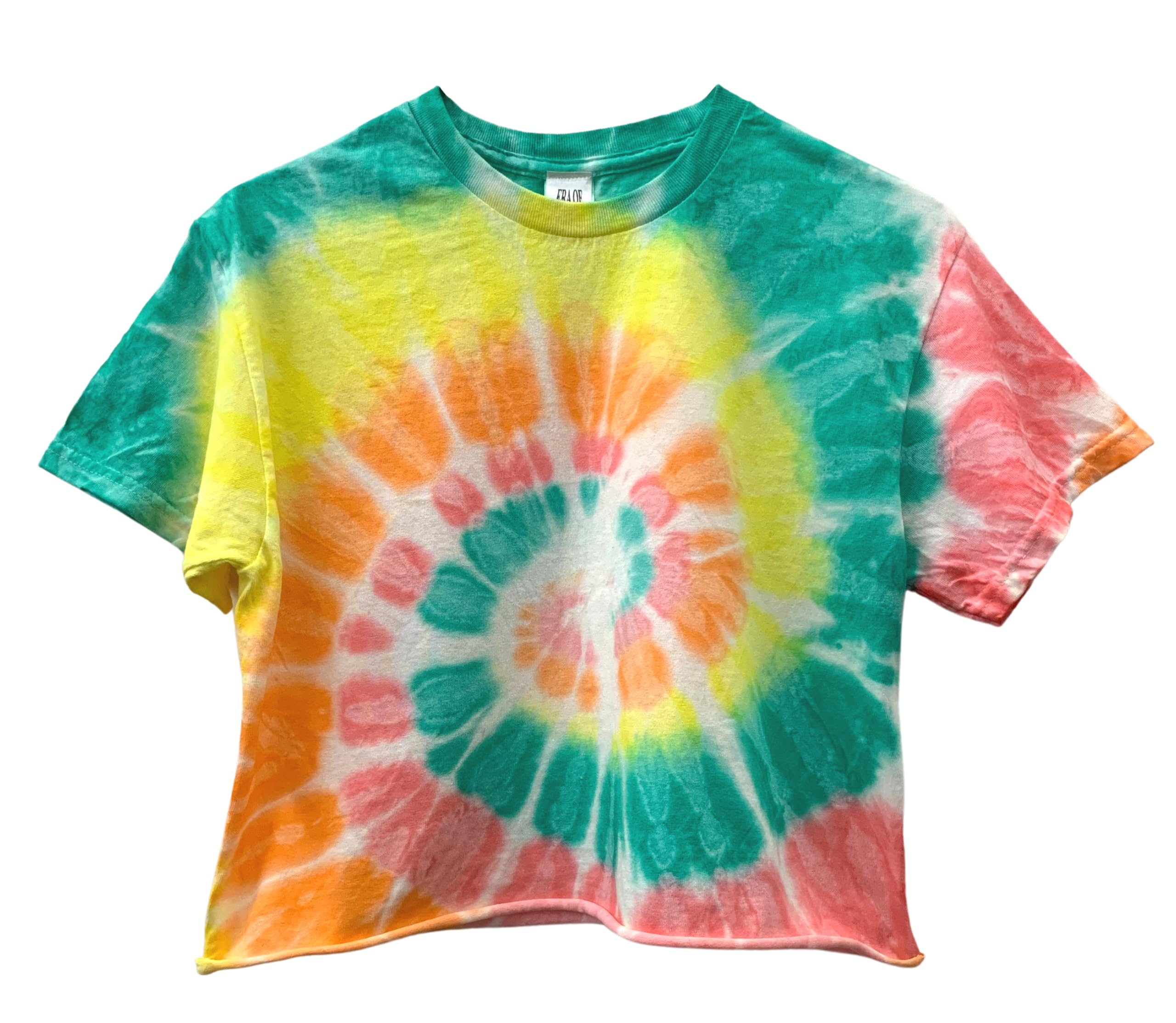 Era of Artists, LLC Tie-Dye Short Sleeve Unisex Cropped Tee