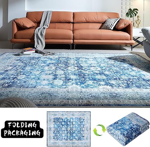 Miniatura 181 de Rugcomf Tapete para puerta interior, 2 x 3, lavable a máquina, tapete antideslizante de pelo bajo, para entrada, cocina, puerta principal, entrada