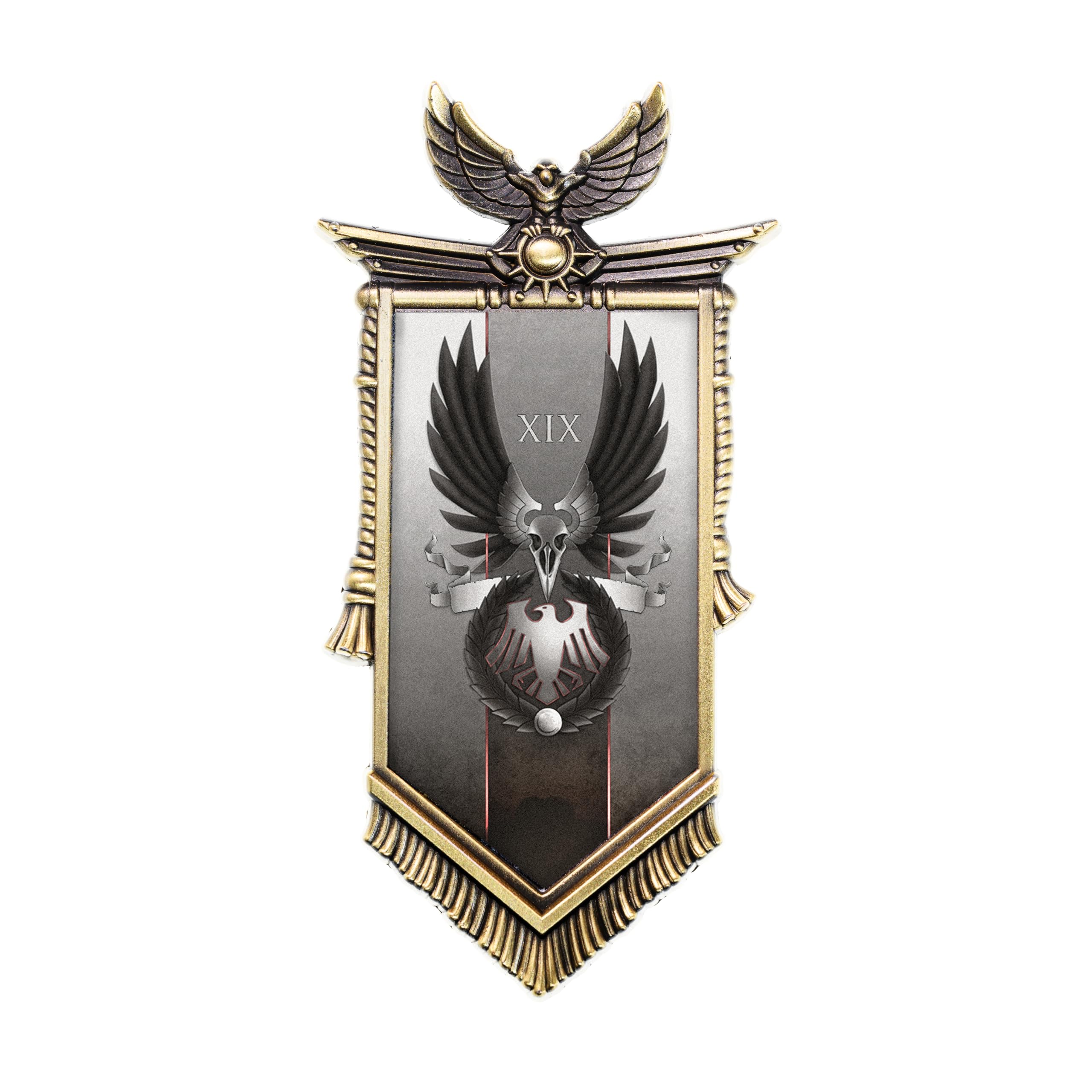 Starforged Warhammer 30K Horus Heresy Space Marine 2 Legion Fridge Magnet Chaos Official License Other-Raven Guard II