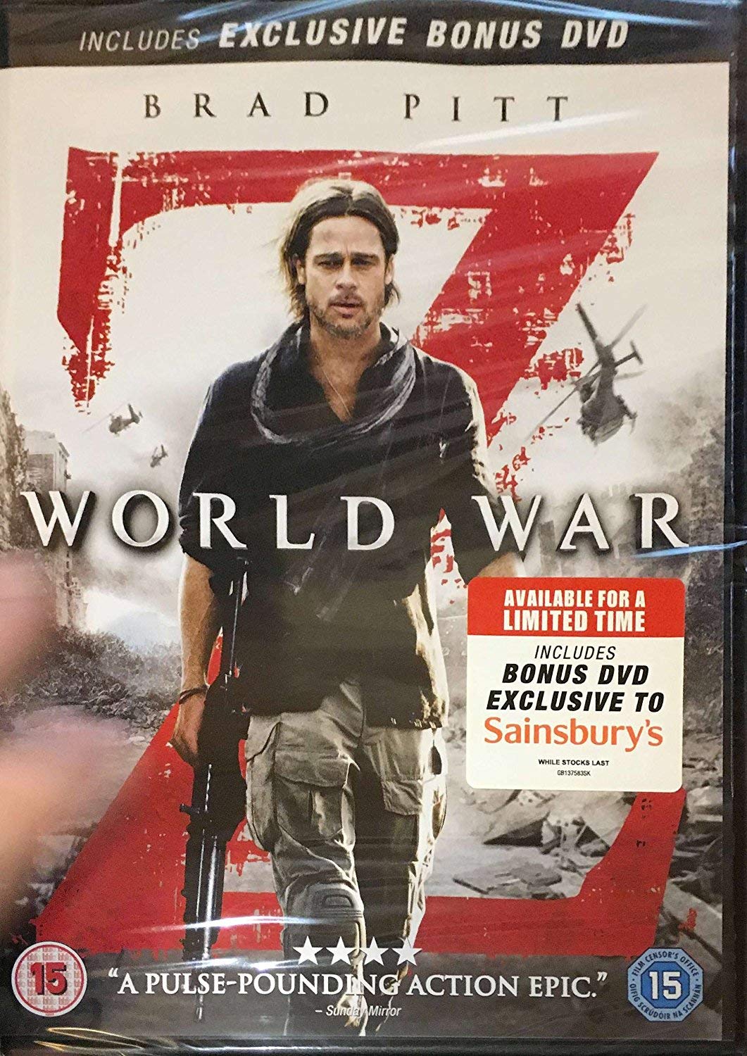 World War Z [2 Disc Version] : Amazon.co.uk: Everything Else