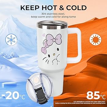 【たいこ】HELLO KITTY タンブラー（単品） ハローキティ タンブラー 台湾 50周年 たいこ】HELLO KITTY