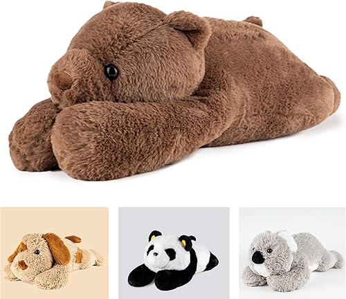 Animales de peluche con peso  24 pulgadas y 4 libras  Animal de peluche grande con peso  Lindo juguete sensorial  Comodidad y relajación  Almohada