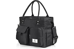 Hafmall Large Insulated Lunch Bag for Women Men, Leakproof Lunch Box for Adults