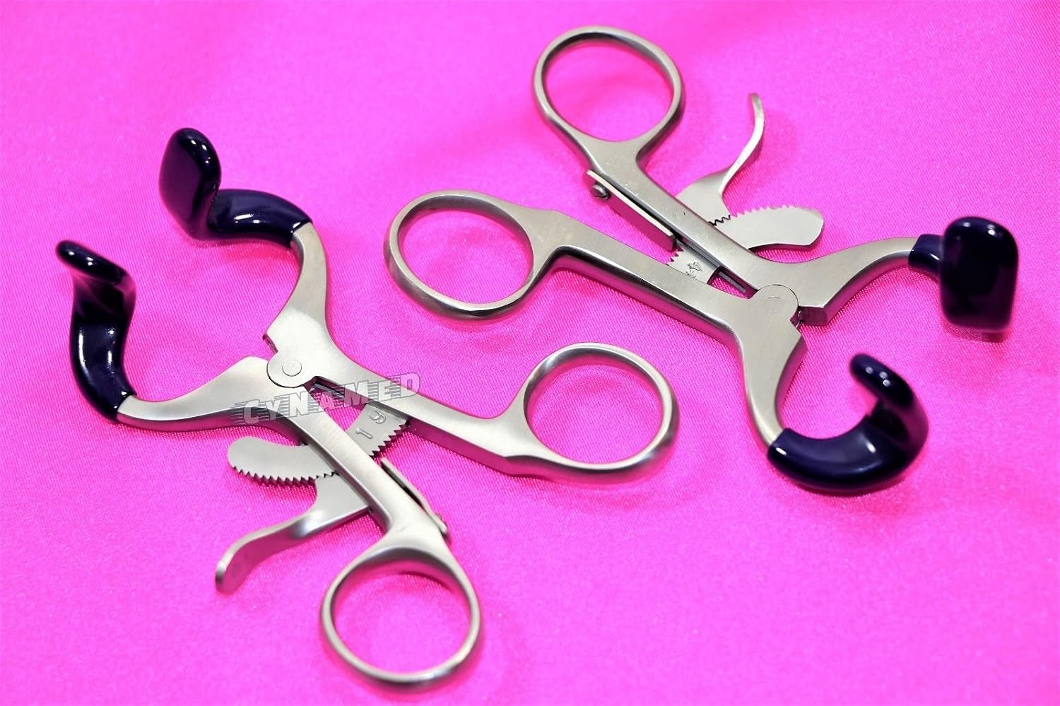 New 5 Each Premium German Stainless Molt Mouth Gag Blue 3.5" Dental Veterinary Instruments-CYNAMED Brand