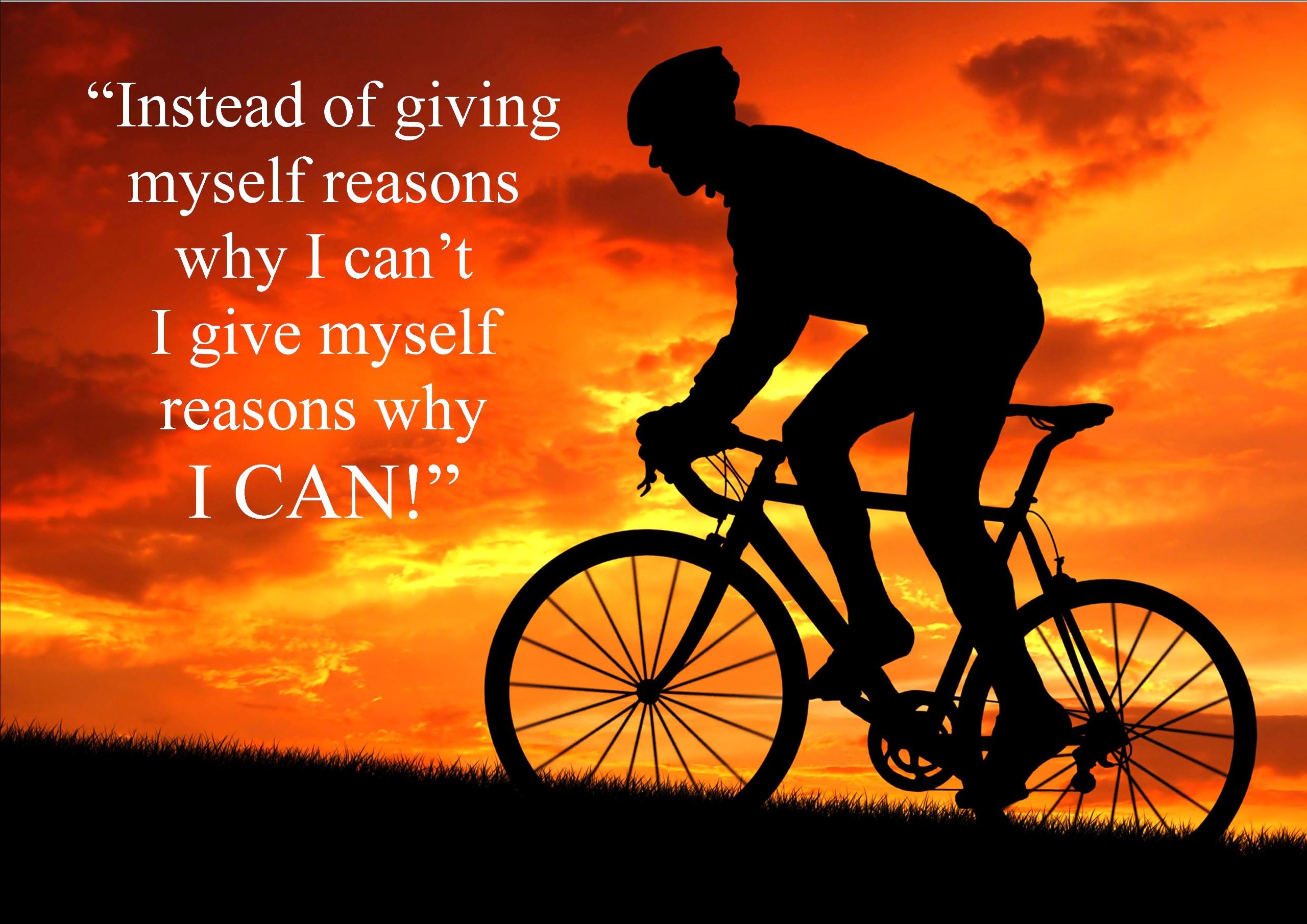 Large (A2 24inch x 16 inch)Inspirational Motivational Quote Sign Poster Print Picture(CYCLING B) SPORTS, BOXING, CYCLING, ATHLETICS, BODYBUILDING, TRIATHLON,BASKETBALL, FOOTBALL, RUGBY, SWIMMING, MARTIAL ARTS ETC ETC