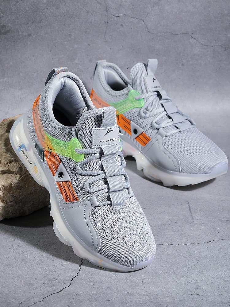 Buy ABROS Hulk ASSG1189 ENG.Grey/N.Orange Sports Shoes Stuck ON Buy ABROS Hulk ASSG1189 ENG.Grey/N.Orange Sports Shoes Stuck ON