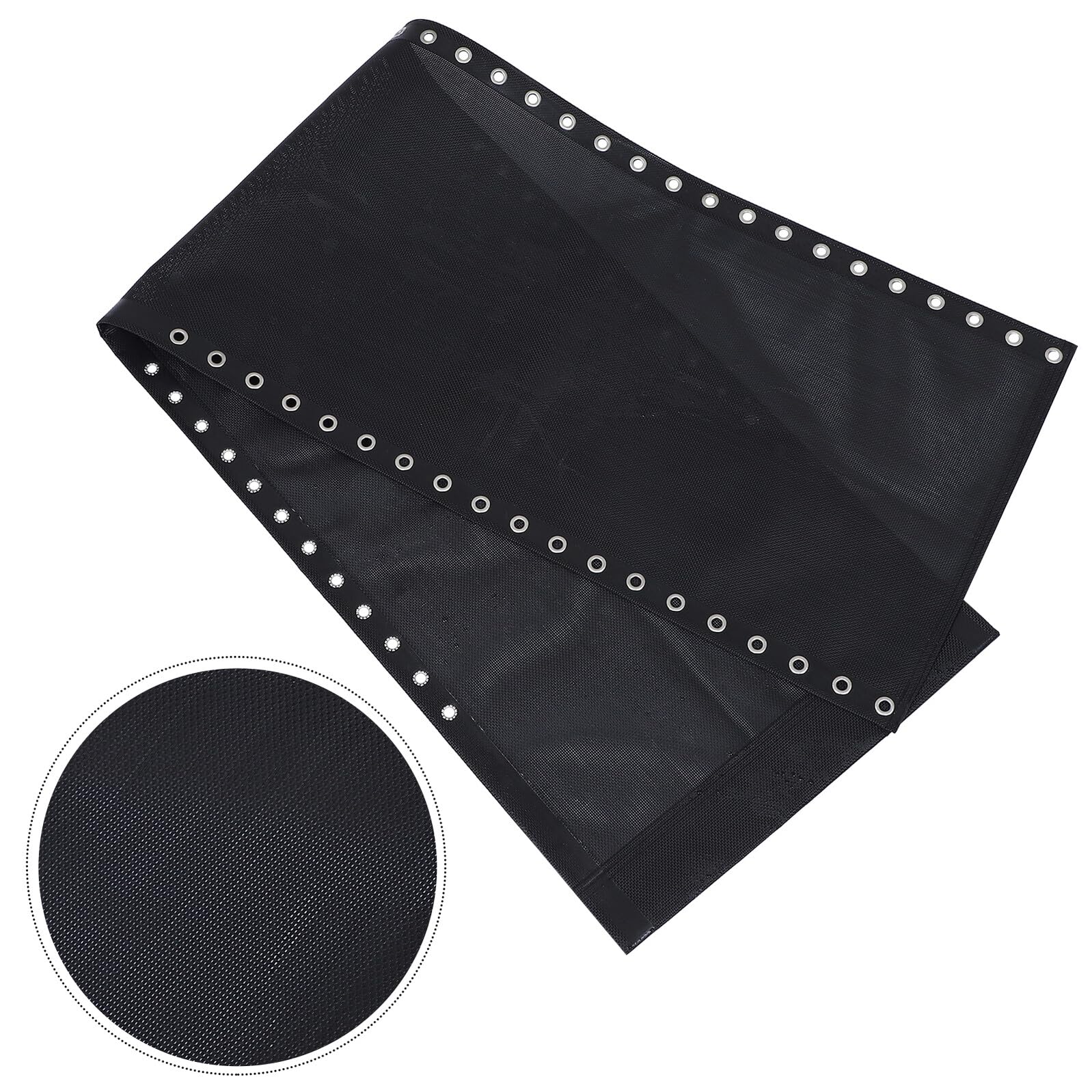 Stuhlzubehör Ersatzset mit Elastischen Seilen für Liegesessel, Schwarz