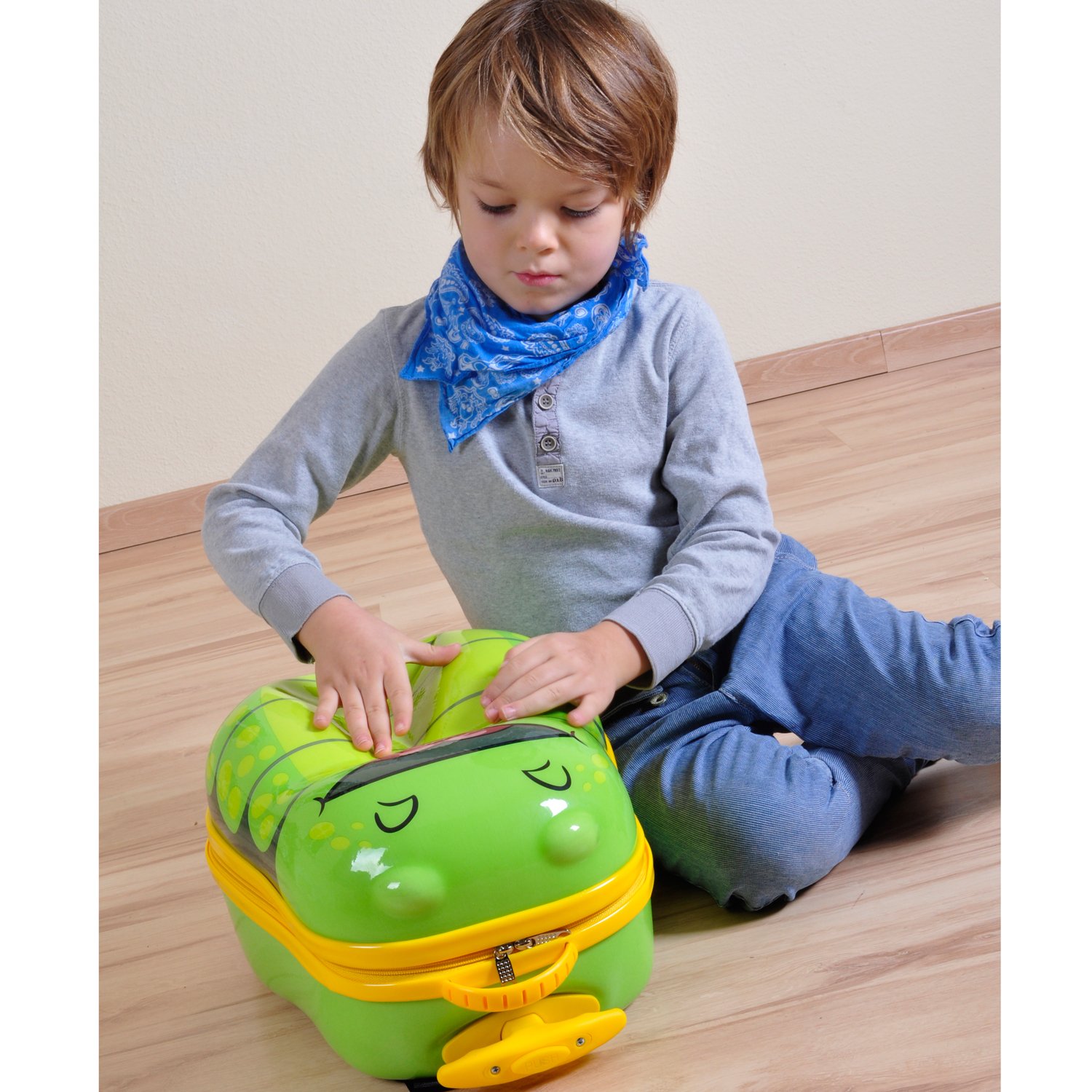 Knorrtoys 14520 - Bouncie Trolley Bug Lemon