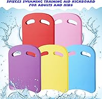 Vista 4 de Sosation 5 Pcs Swimming Kickboard Kids Swimming Training Kickboard Pool Aid Float Equipment for Kids Swim Beginner Exercise Accessories
