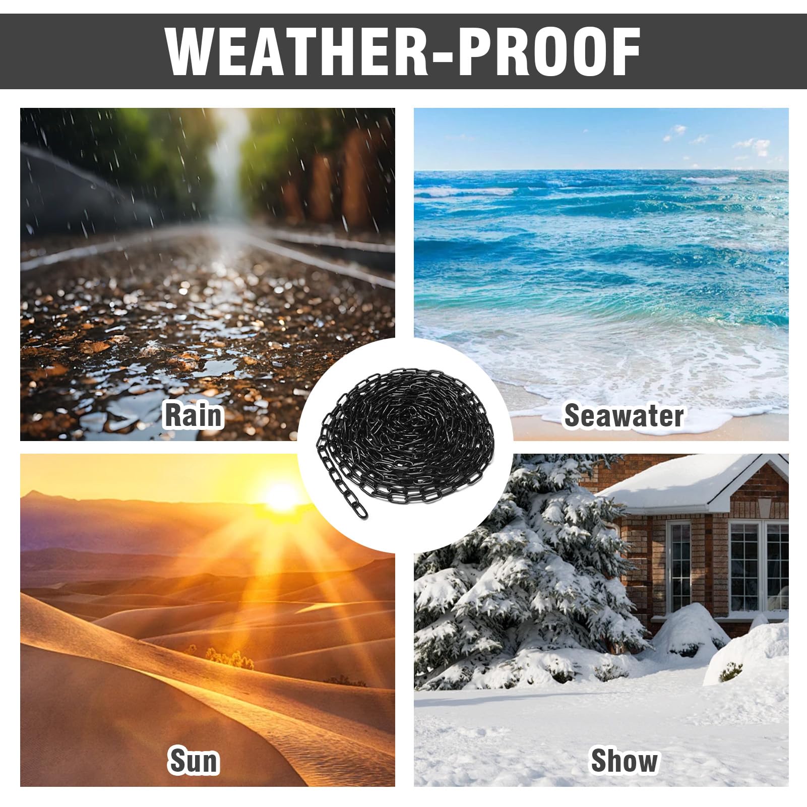 Catena In Acciaio Al Carbonio, 10 M, 3 Mm Di Spessore, Catena In