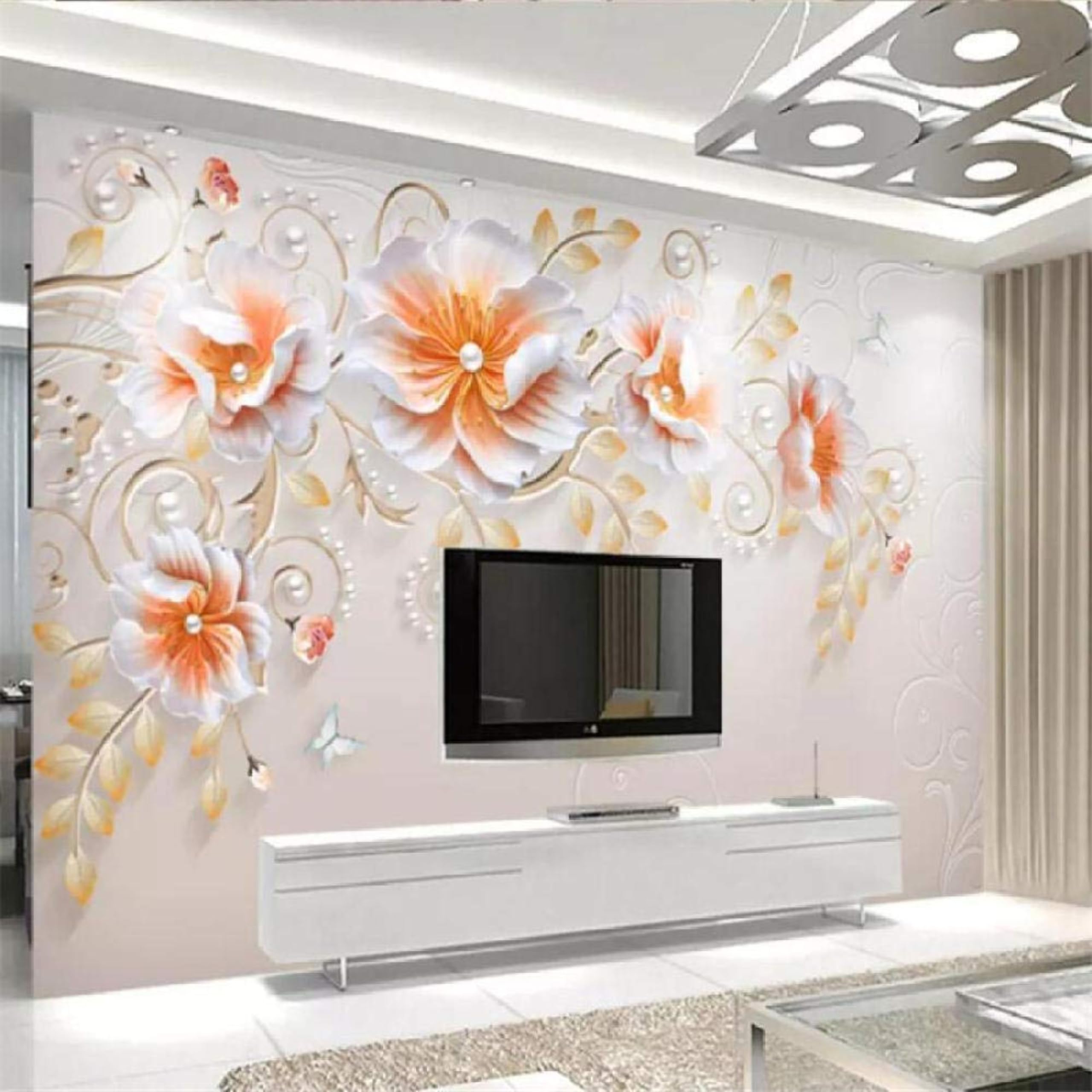 Self Adhesive Wallpaper for Wall/Home Decor 40x500 CM(Pack of 1) for | Home Wall Wallpaper Waterproof Wall Sticke Wall Stickers Oil Proof Wallpaper for Walls of Living Office| Bedroom & Living Room