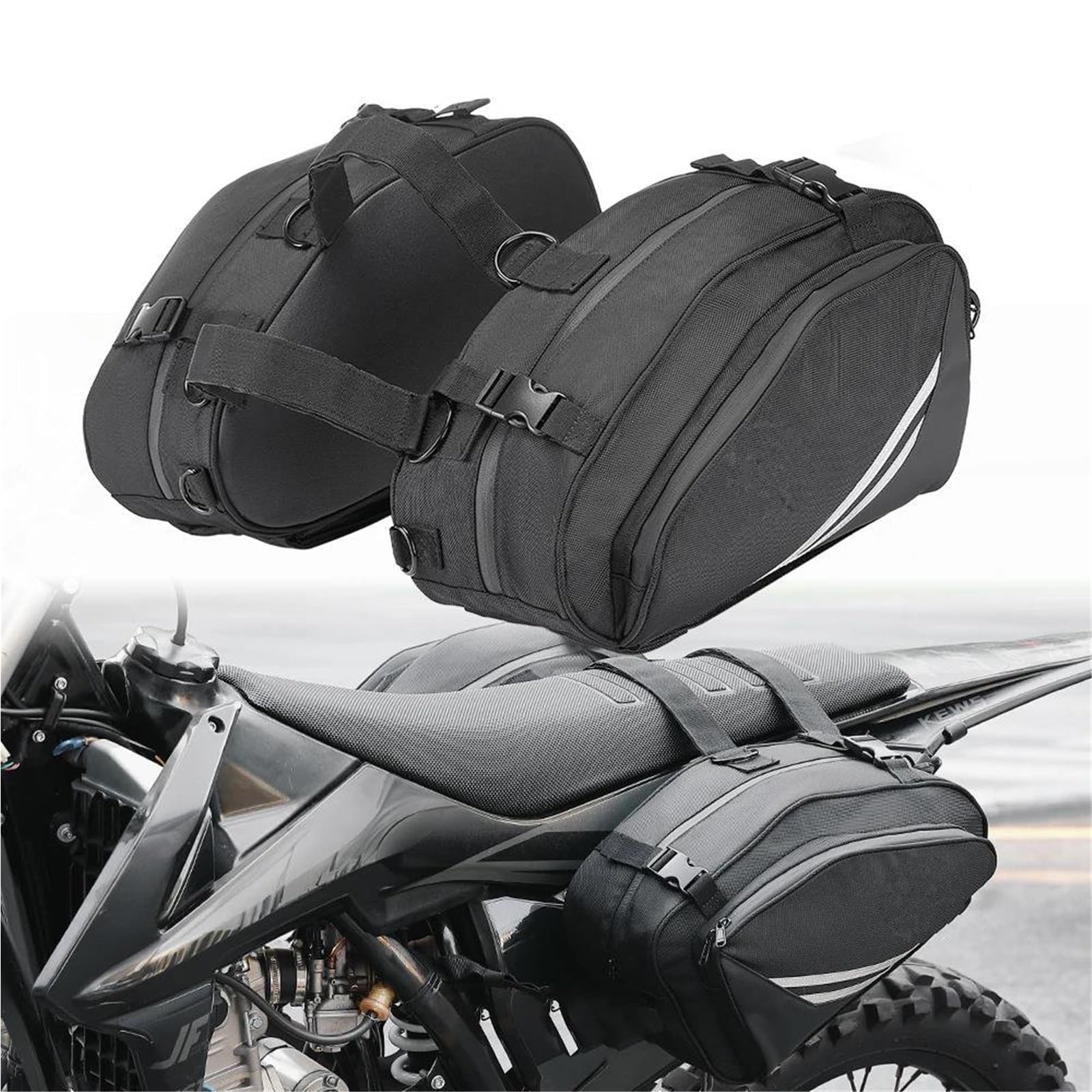 Borsa Porta Attrezzi Impermeabile Sella Laterale Per Accessori Moto Per Kawasaki Per KLR650