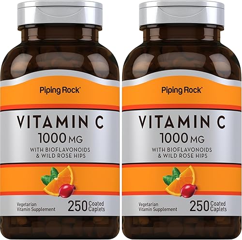 Miniatura 8 de Piping Rock Vitamina C de 1000 mg | 250 cápsulas | con bioflavonoides y rosa HIPS | Suplemento vegetariano, sin OMG, sin gluten