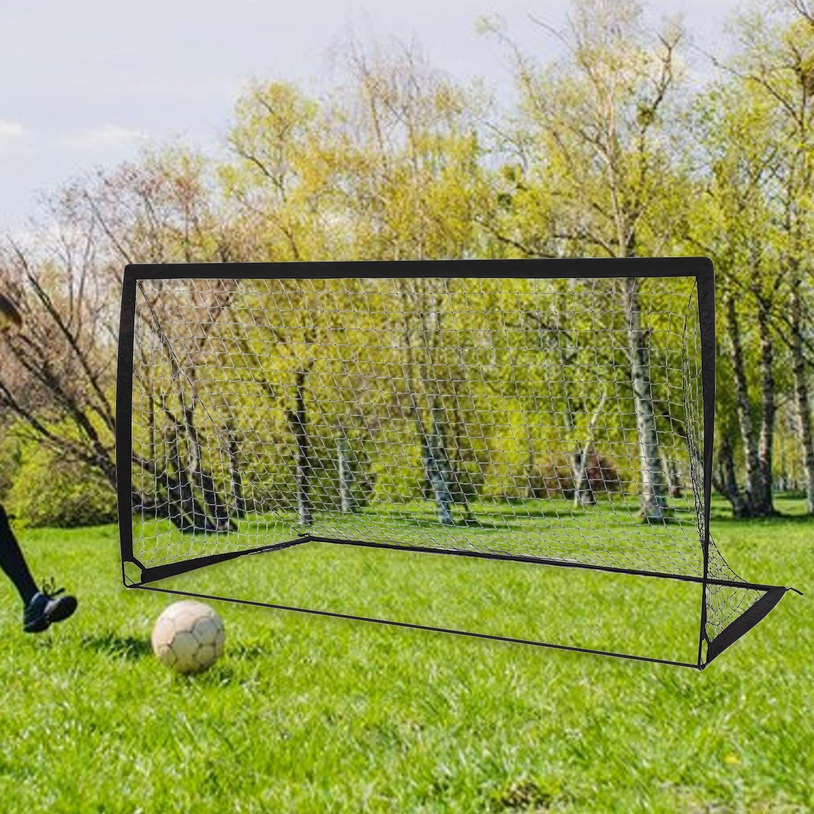 Soccer Goal Net Sports Squad Practice Football Gate for Backyard Lawn | Goals & Nets | Soccer | Team Sports-picture-23