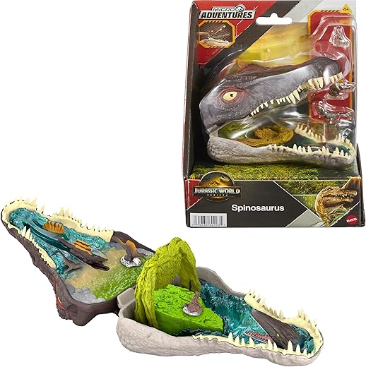Ultimate Review of Mattel Jurassic World Rebirth Micro Adventure Playset: Spinosaurus with 4 Interactive Features and 3 Micro Figures