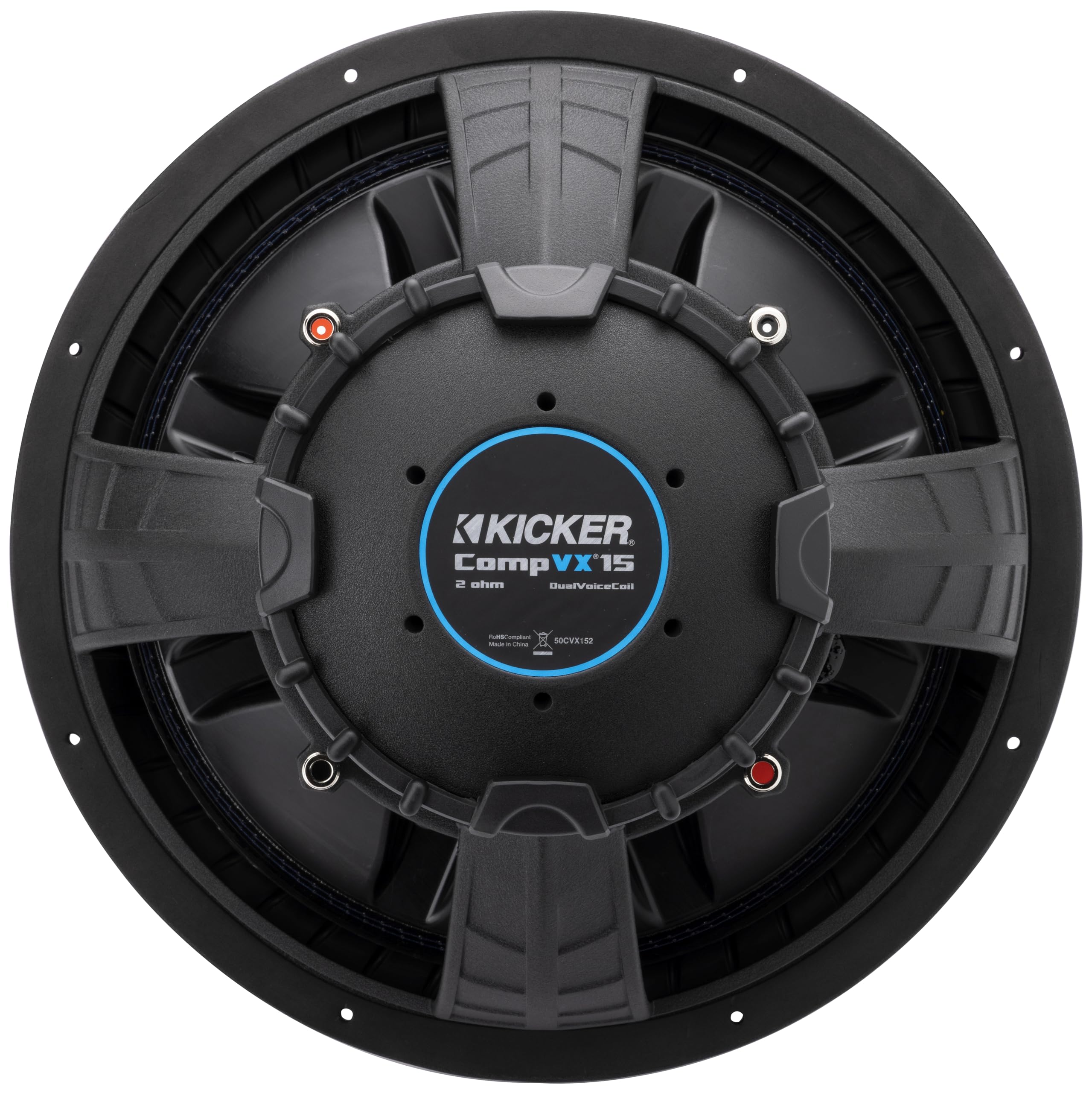 Amazon.com: Kicker 50CVX154 CompVX 15-Inch Subwoofer, Dual 4