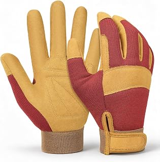 Safety Work Gloves Men, Flexible Utility Mechanic Working Gloves